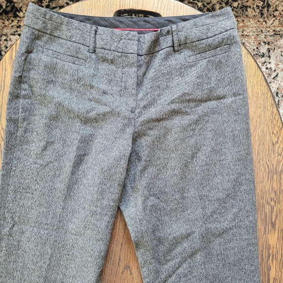 New Direction Gray Black Merle Dress Trouser Pants Size Women's 8 Petite - Picture 2 of 9